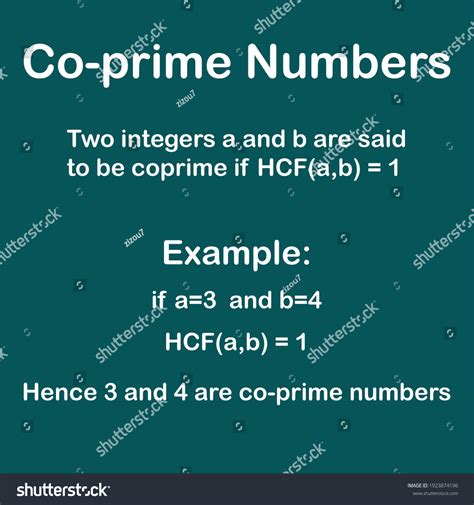 co prime number|Co Prime Numbers – Definition, Properties and Solved Examples.